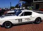 1965 Mustang fastback GT350R wimbledon white blue 002