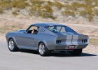 1968 mustang fastback restomod grey silver 001