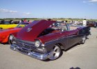 1957 ford fairlane skyliner red silver 001