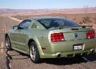 2005 mustang coupe gt lime green 001