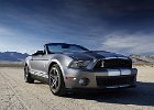 2010 mustang convertible Shelby GT500 tungsten silver 001