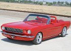 1965 Mustang convertible restomod red 001