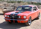 1965 Mustang coupe red black 001