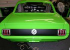 1966 mustang coupe restomod lime black 003