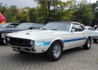 1969 mustang convertible gt350 white blue  001