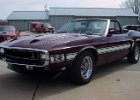 1969 mustang convertible gt500 maroon white 001