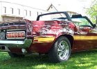 1970 mustang convertible gt350 maroon gold 001