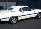 1970 mustang convertible gt500 white blue 001