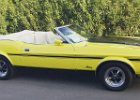 1971 mustang convertible yellow black 001