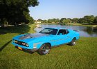 1972 mustang fastback mach1 351ho grabber blue argent 001