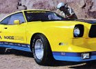 1977 mustang hatchback Monroe Handler yellow blue 001