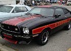 1978 mustang hatchback cobraII black red 001
