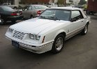 1984 mustang convertible gt350 white 001