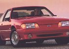 1990 mustang hatchback GT red 001