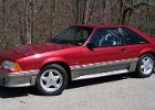 1991 mustang hatchback GT red 001