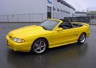 1995 mustang convertible cobra yellow 001