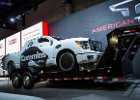 2016 Nissan TITAN XD "Triple Nickel"  LAS VEGAS (Nov. 3, 2015) â Fresh from being named the "Truck of Texas" by the Texas Auto Writers Association (TAWA), the 2016 TITAN XD, with its CumminsÂ® 5.0L V8 Turbo Diesel, makes an ideal, if unconventional, land speed record racer. Dubbed "Project Triple Nickel" as an homage to a stock TITAN XDâs 555 lb.-ft. torque rating, the specially outfitted truck was revealed today at the 2015 Specialty Equipment Market Association (SEMA) show.